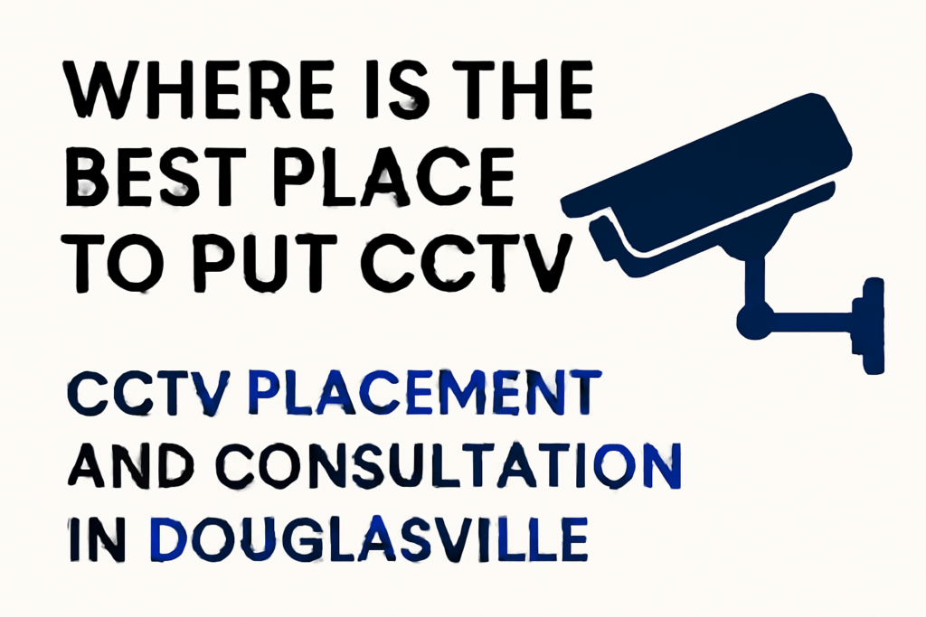 CCTV Placement and Consultation in Douglasville