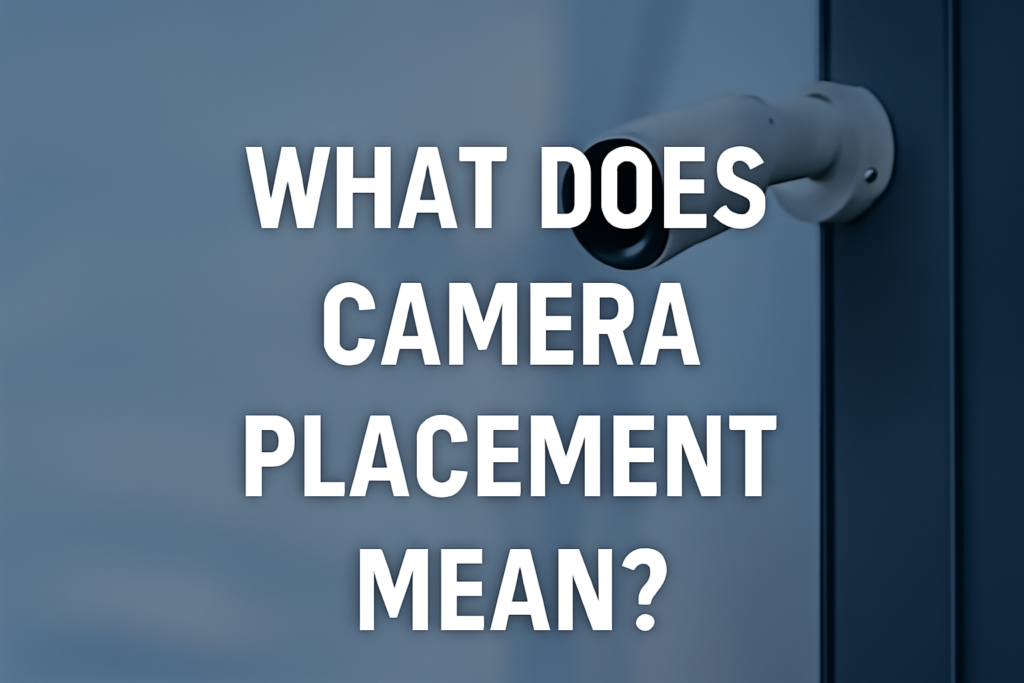 camera placement in Douglasville